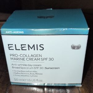BNIB ELEMIS Pro-Collagen Marine Cream SPF 30 1.6 fl oz 50 mL